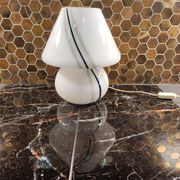 Paolo Venini mushroom desk lamp murano glass 1960 venice