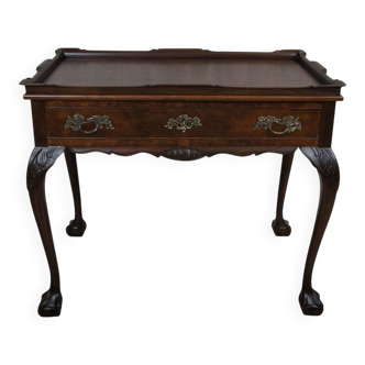 Wall-Mounted Tea Table in Chippendale Type, 1950