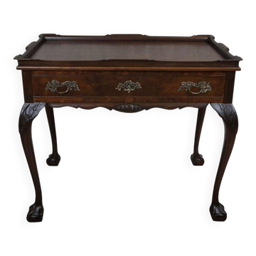 Table à thé murale de type Chippendale, 1950