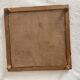 Cast iron trivet Gien Landscape and bamboo-style wood