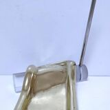 Bronze glass pen holder sculptural design