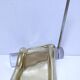 Porte stylo bronze verre design sculptural
