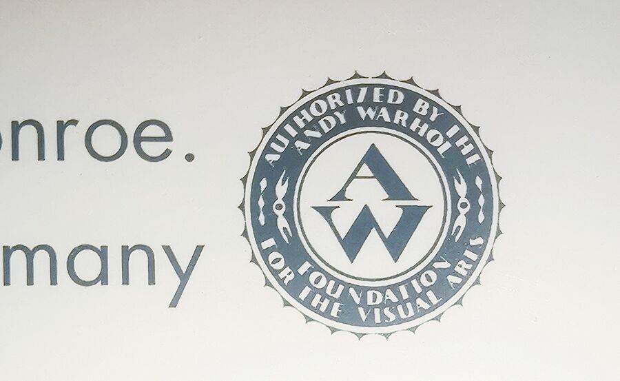 Illustration reproduction Orange Marilyn