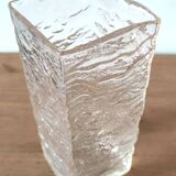 Bubble glass vase design from the 70s