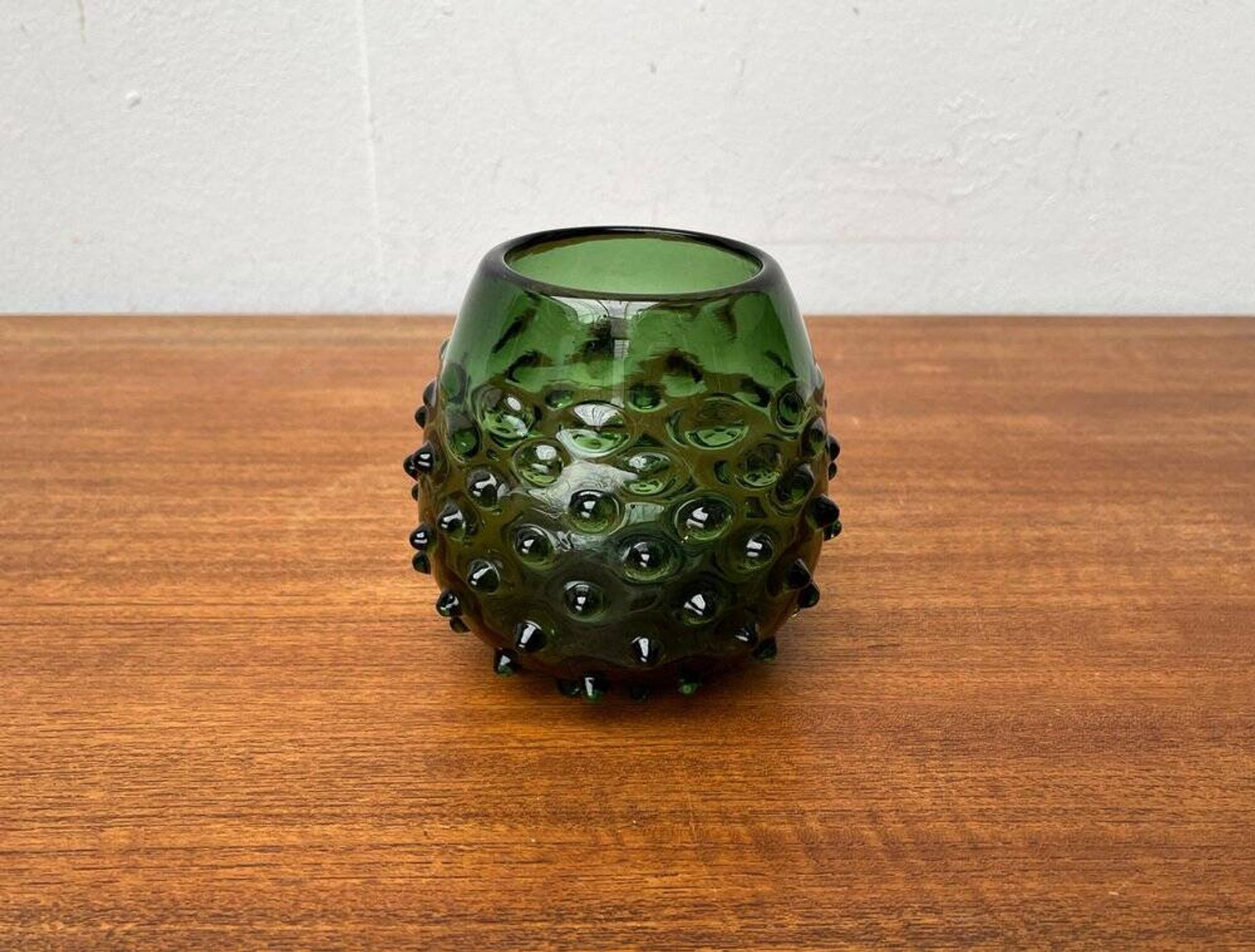 Czech glass vase from the mid-century by Frantisek Kondella for Prachen, 1960s