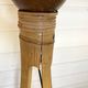 Pair of Tiki Style Lantern Floor Lamps in Bamboo & Rattan – Vintage