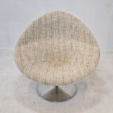 Big Globe Armchair with Ottoman by Pierre Paulin for Artifort, 1970s