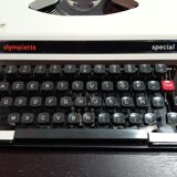 Machine à écrire portable olympiette spécial vintage