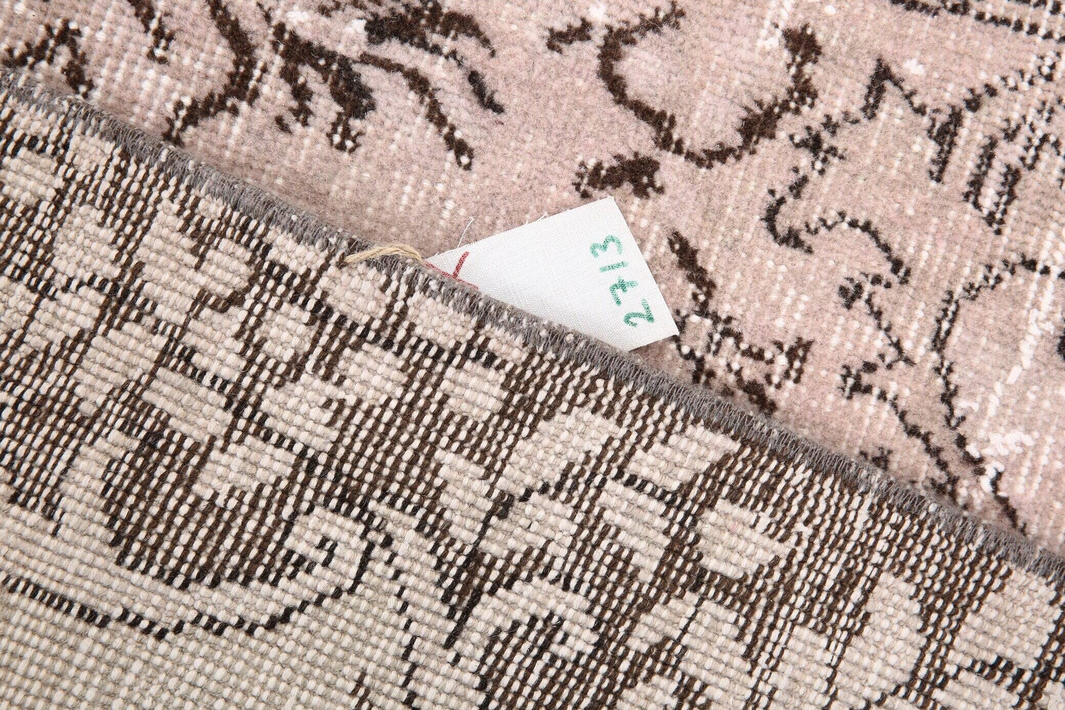 6' x 8' Pink Turkish Vintage Rug 199x287 cm