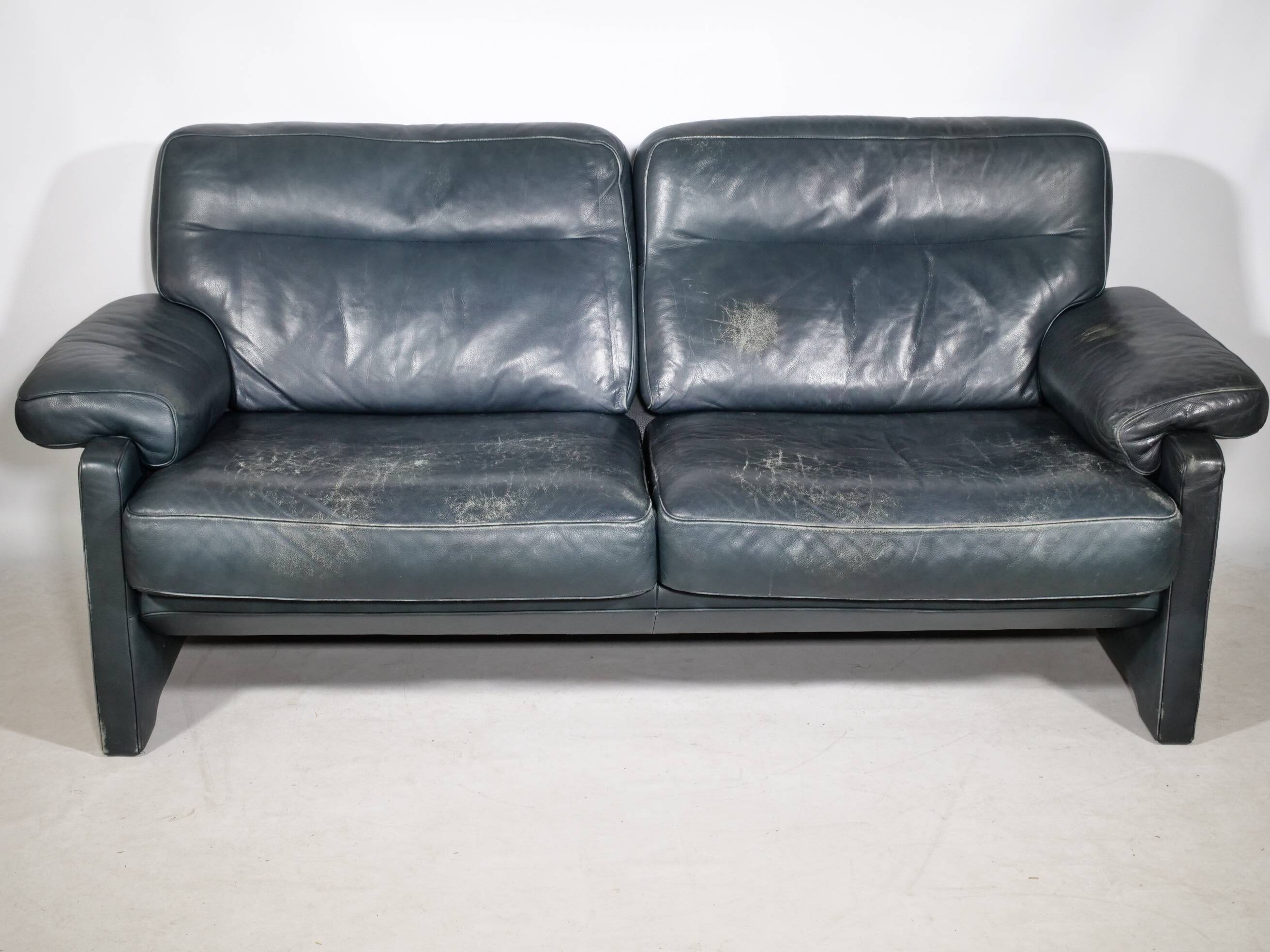 DE SEDE DS 70 design leather sofa, three-seater