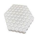 Large Honeycomb wall lamp ceiling lamp Czechoslovakia Kamenický Šenov 1960s