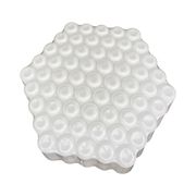 Large Honeycomb wall lamp ceiling lamp Czechoslovakia Kamenický Šenov 1960s