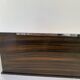 Mail holder, Art Deco, wood and metal