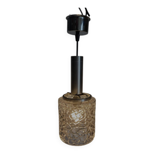 lampe à suspension vintage - chrome