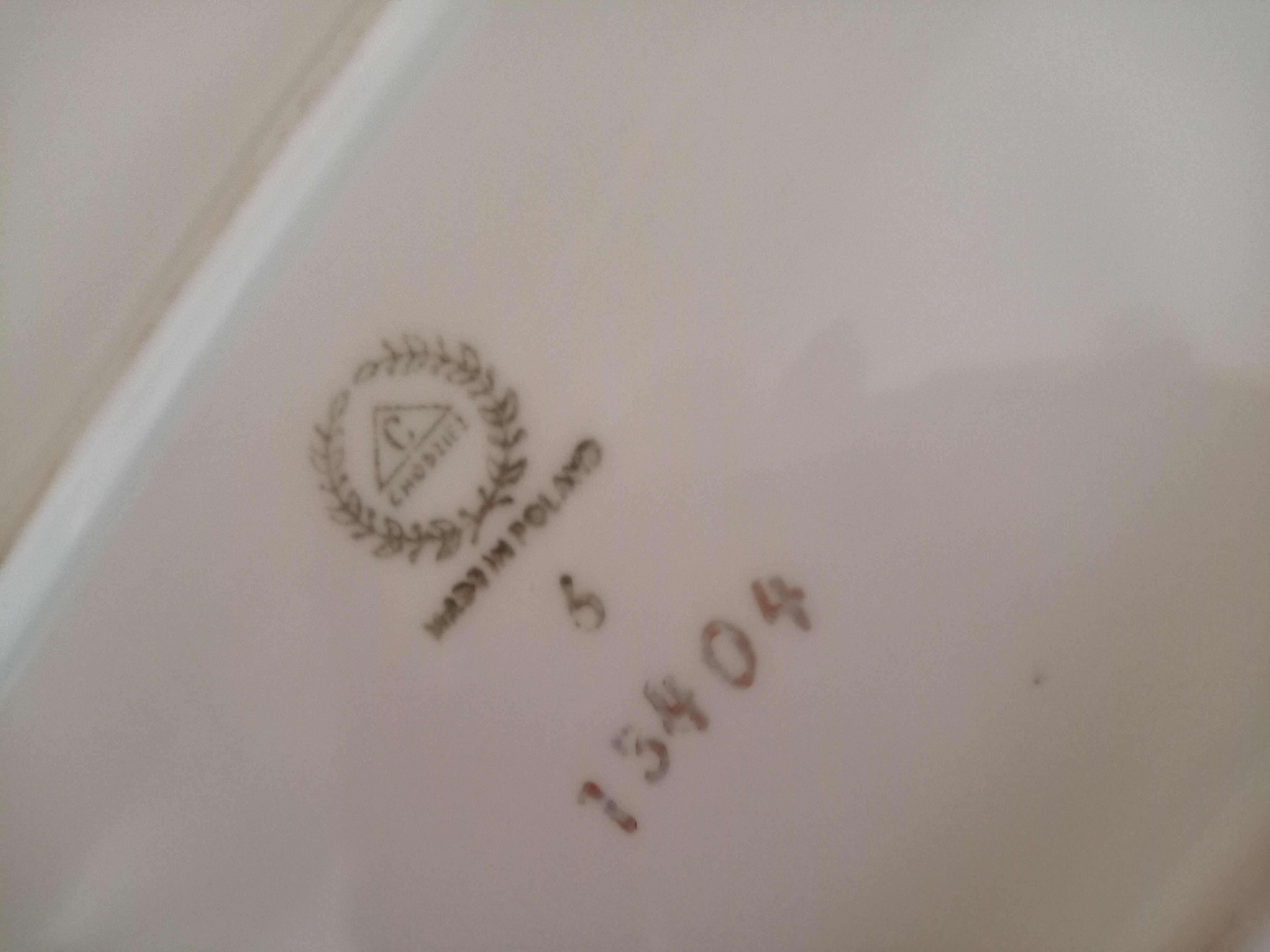 Oval porcelain dish Bavaria beige golden led