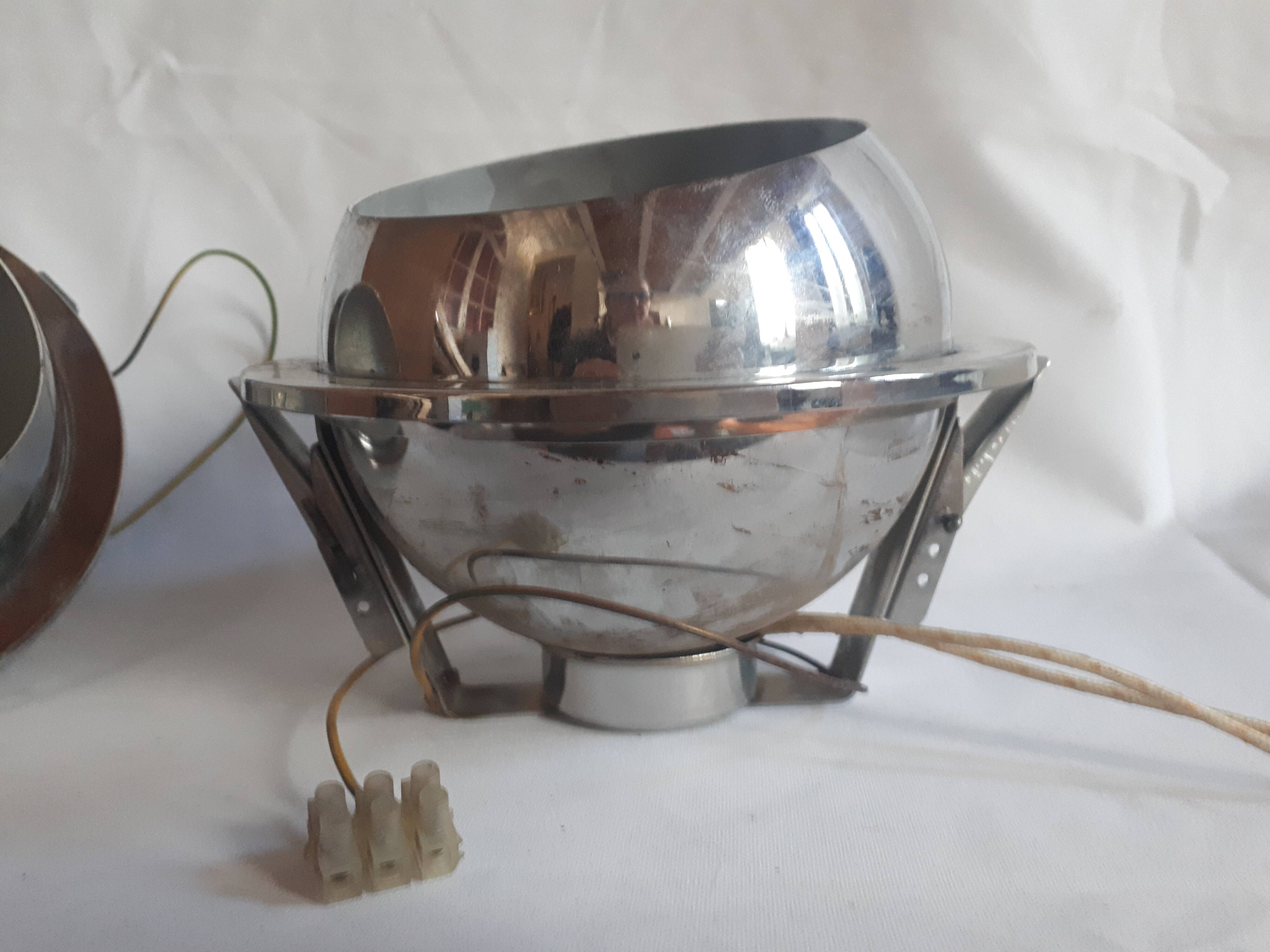 Pair sconces 1970