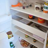 Ancienne armoire de rangement Mado en métal 1950s