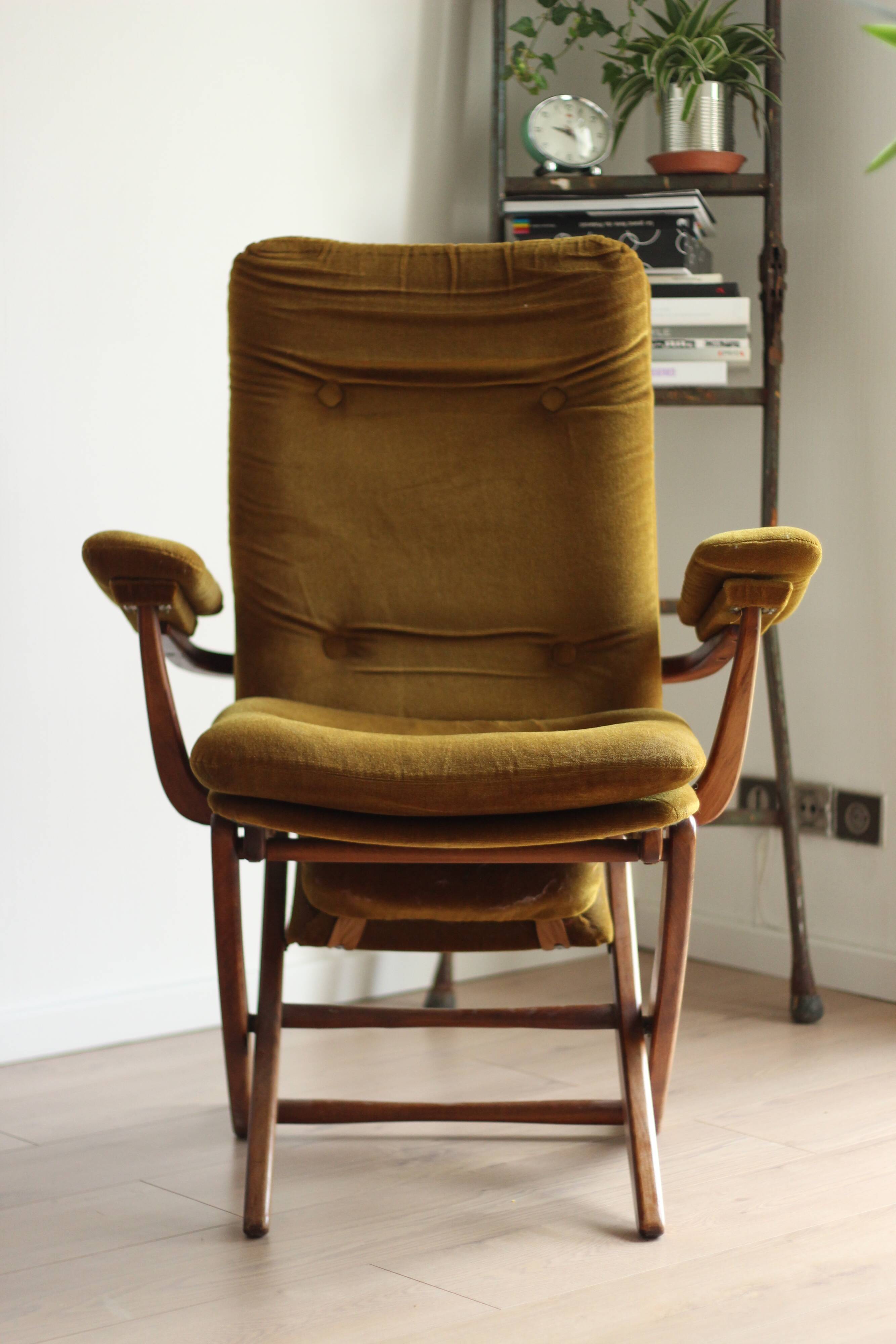 Fauteuil relax pliable