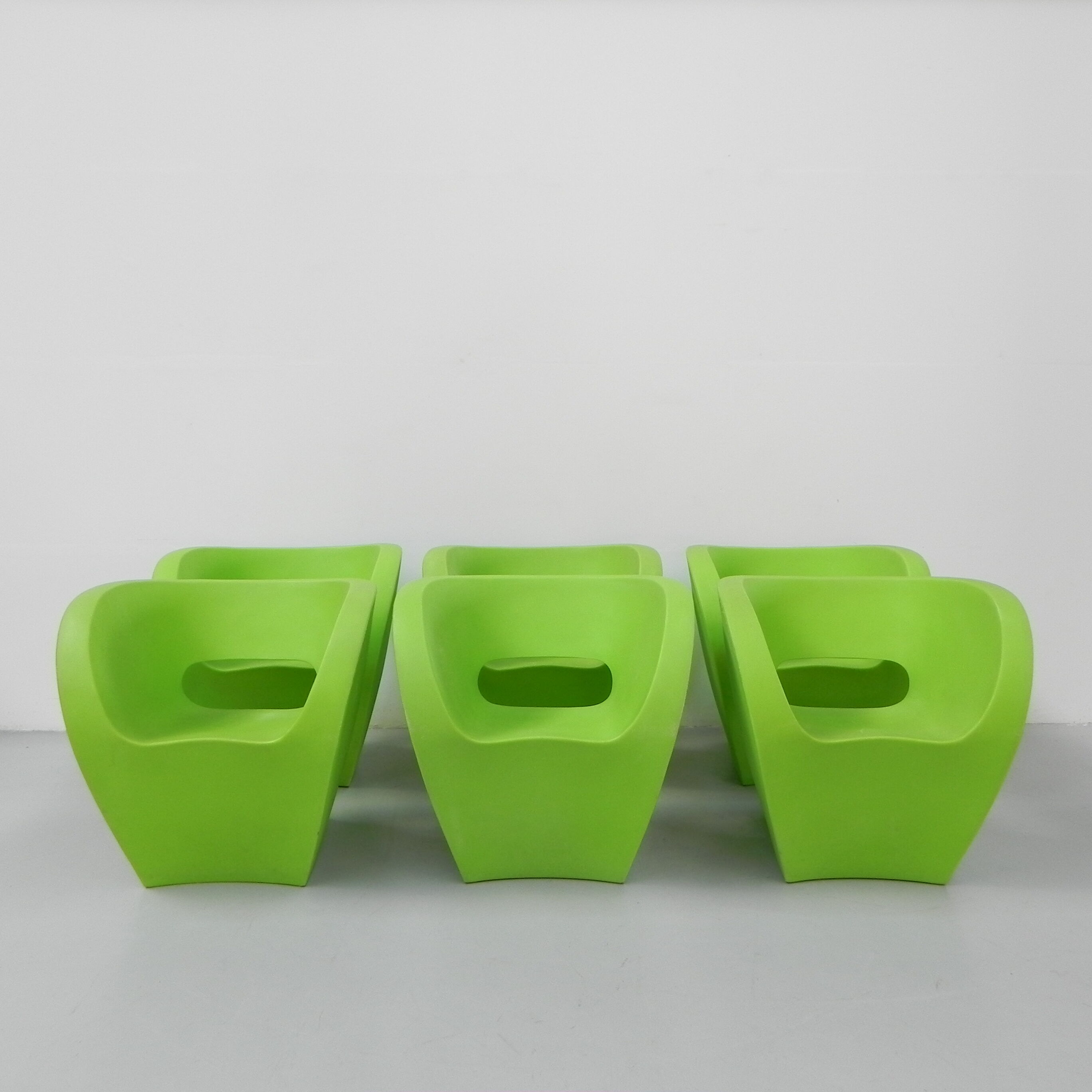 Ensemble de 6 fauteuils Moroso Victoria and Albert Collection par Ron Arad