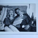 Original Framed Photograph - Alain Delon & Monica Vitti "The Eclipse"