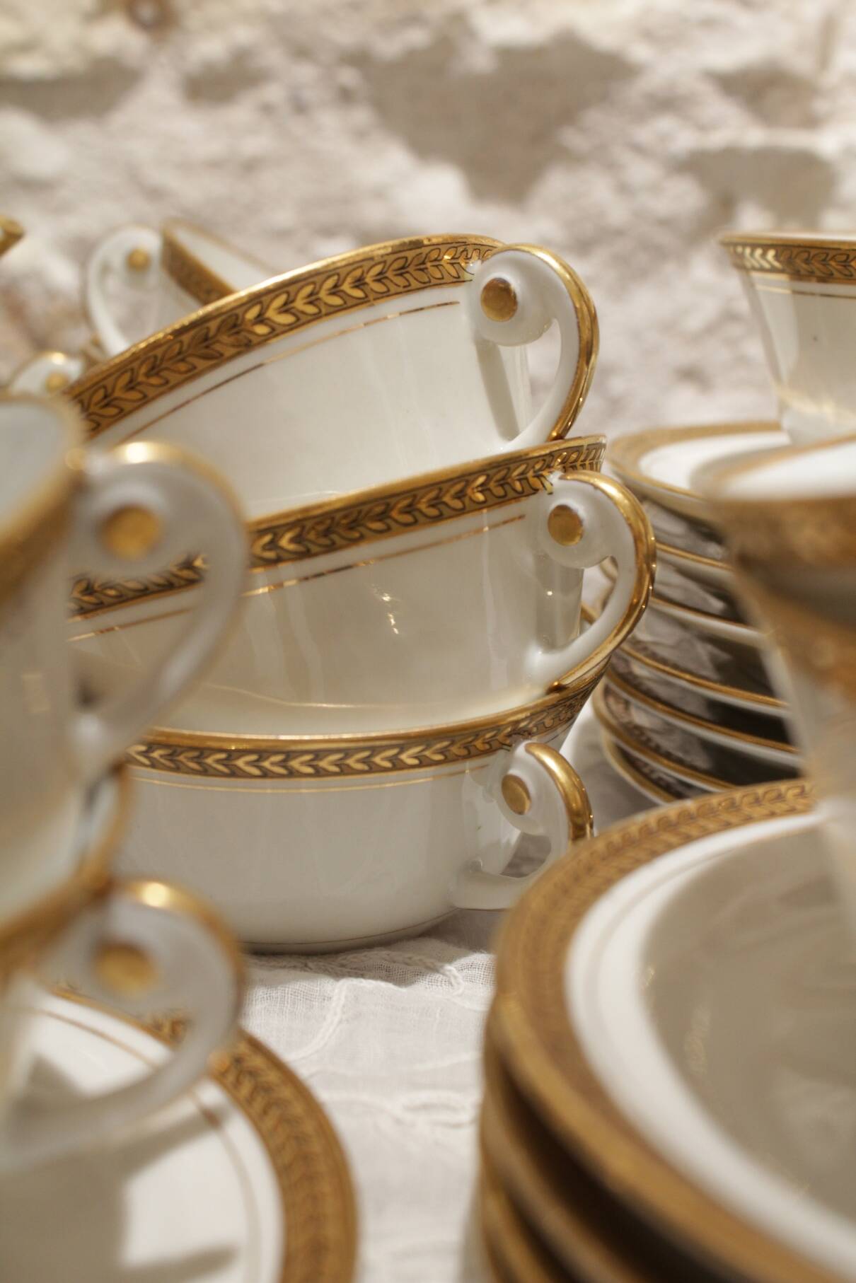 Limoges porcelain tea or coffee service circa 1950