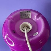 Lampe de table LYKTA violette Vintage IKEA – faite à la main – élégance cla