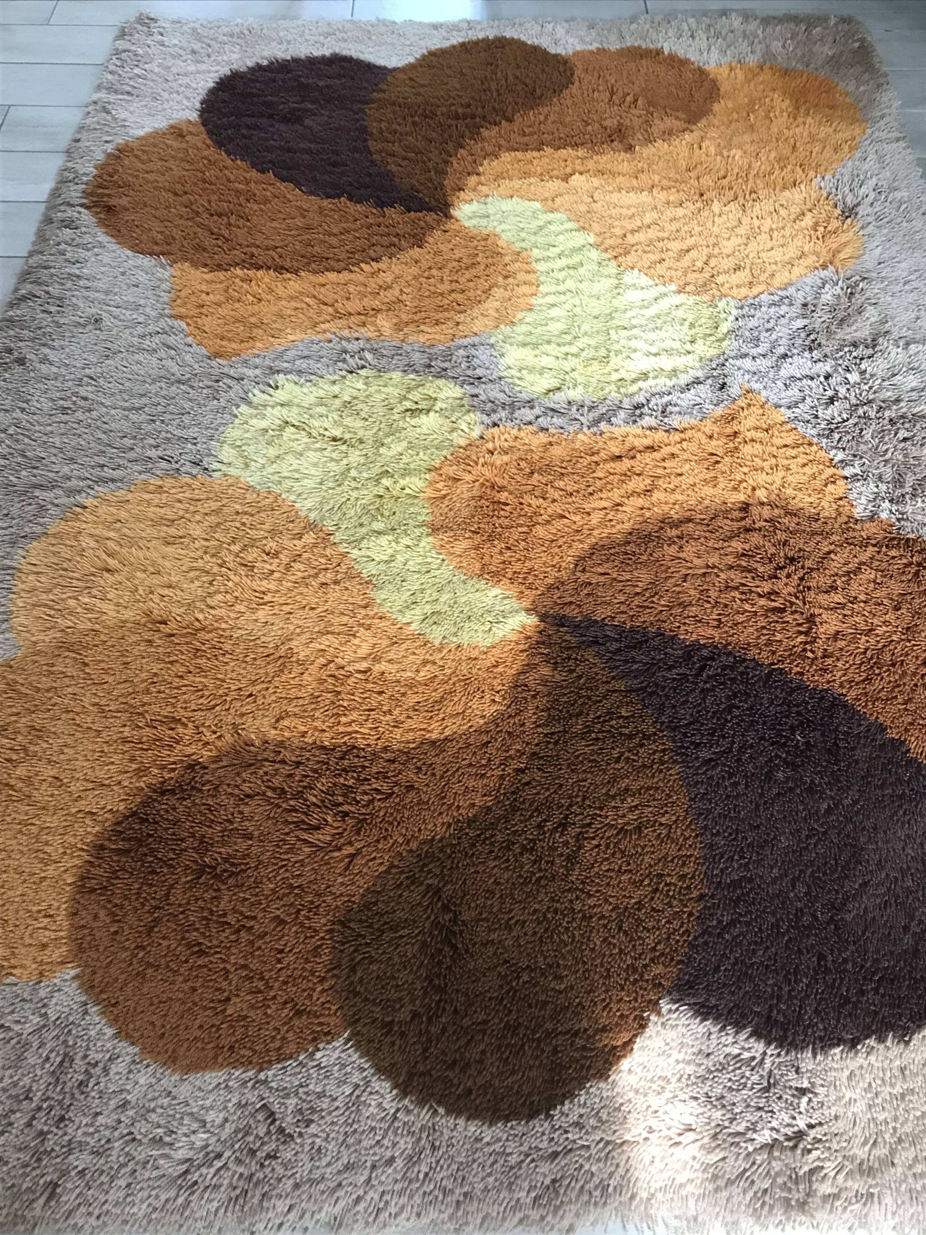 Carpet Desso vintage design 1970