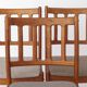 3 chaises de salle à manger Uldum Møbelfabrik en teck danois des années 1960, style mid-century.