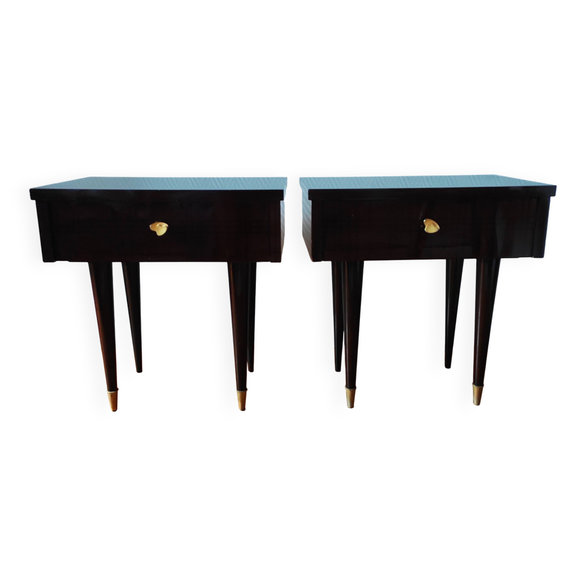 Pair of vintage bedside tables 1966