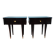 Paire de tables de chevet vintage 1966