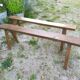 Pair of farm benches 150 cm