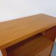 Vintage oak wood secretary bookcase storage furniture