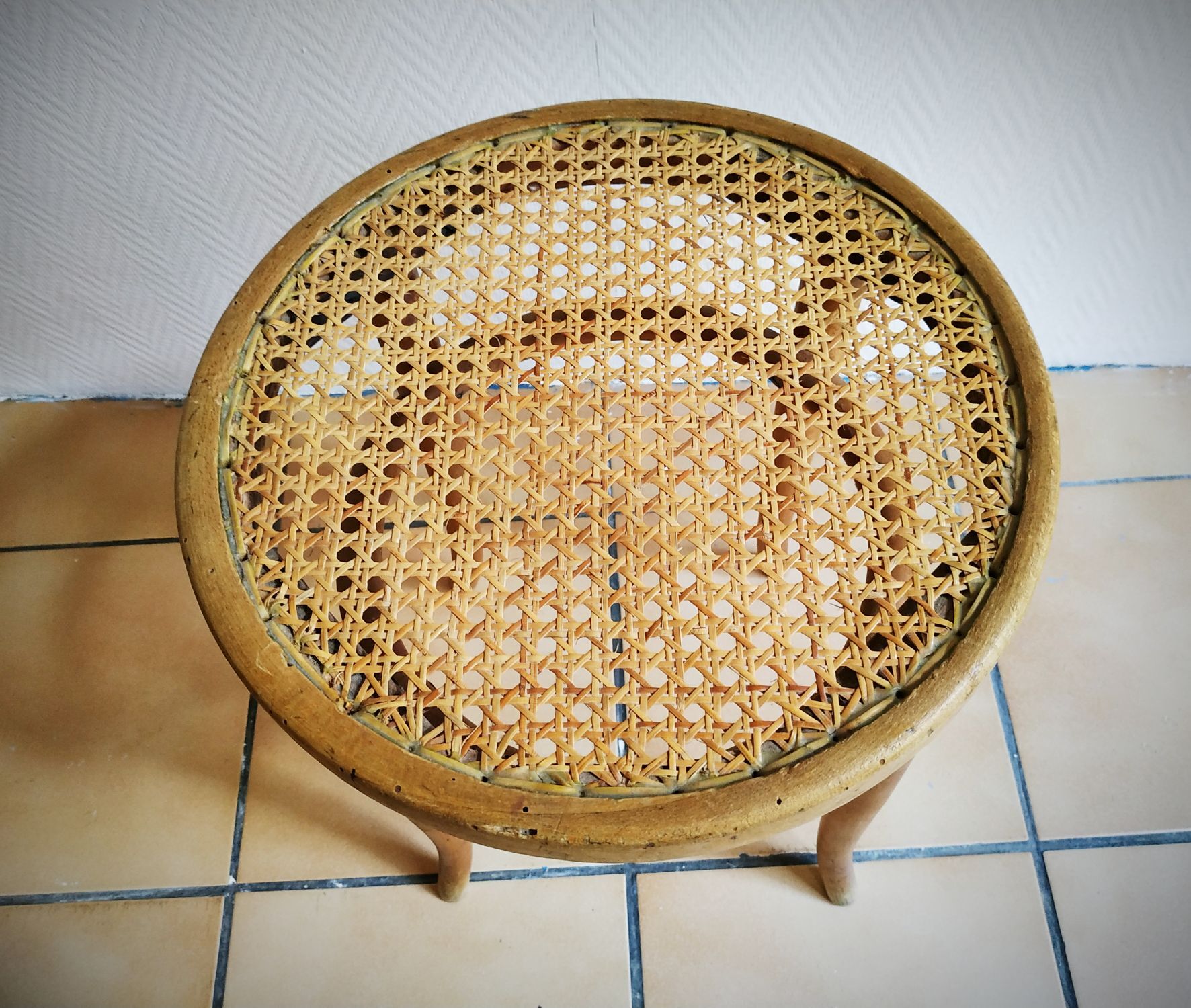 Wooden stool and canning