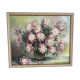 Ancient table bouquet of peonies