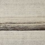 6x10 Brown&Beige Turkish Wool Kilim Rug,Handmade Vintage Rug,191x297Cm