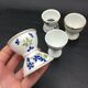 Lot of 4 porcelain cockroaches