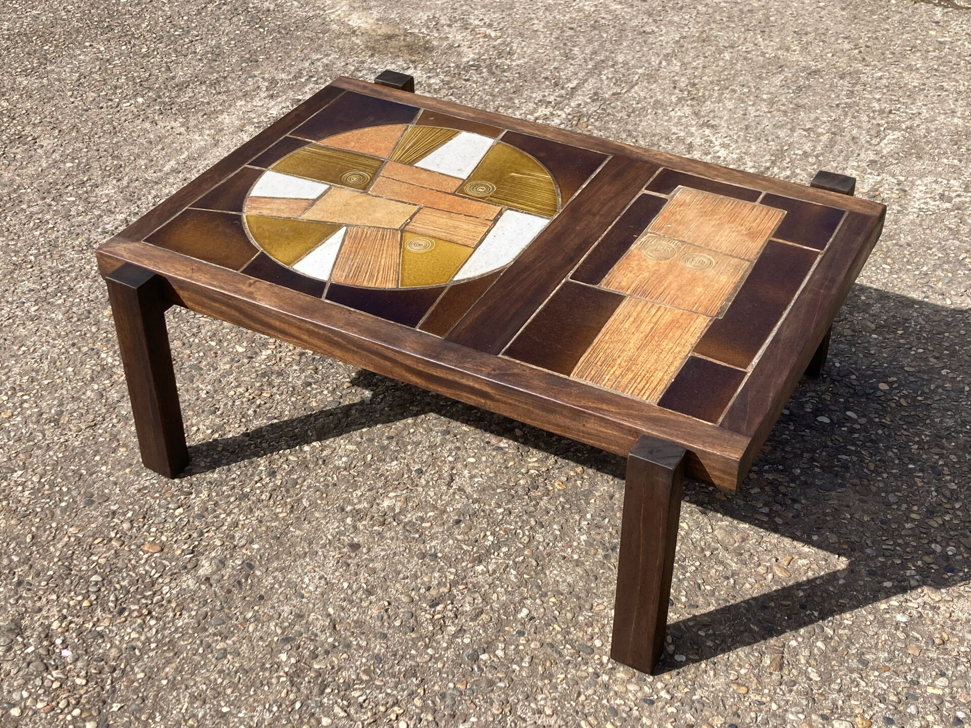 1960s ceramic coffee table