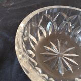 Coupe saladier en cristal massif taille main Saint Louis
