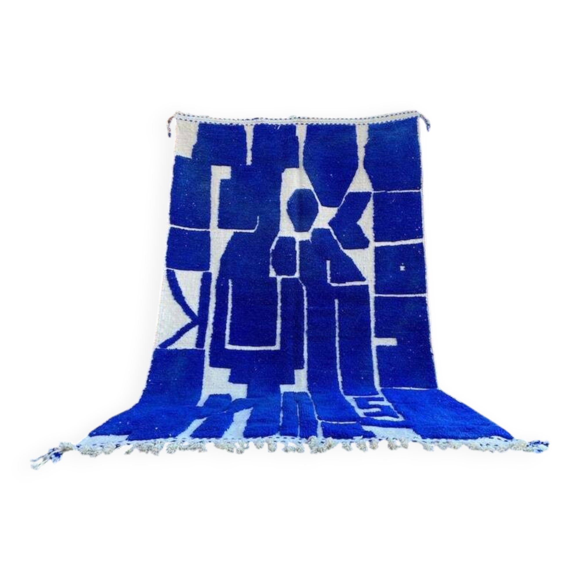 Traditional handmade Berber carpet 250cmx150cm