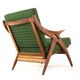De Ster "Knoop" - armchair 'Glane' mid century modern Dutch Design in teak