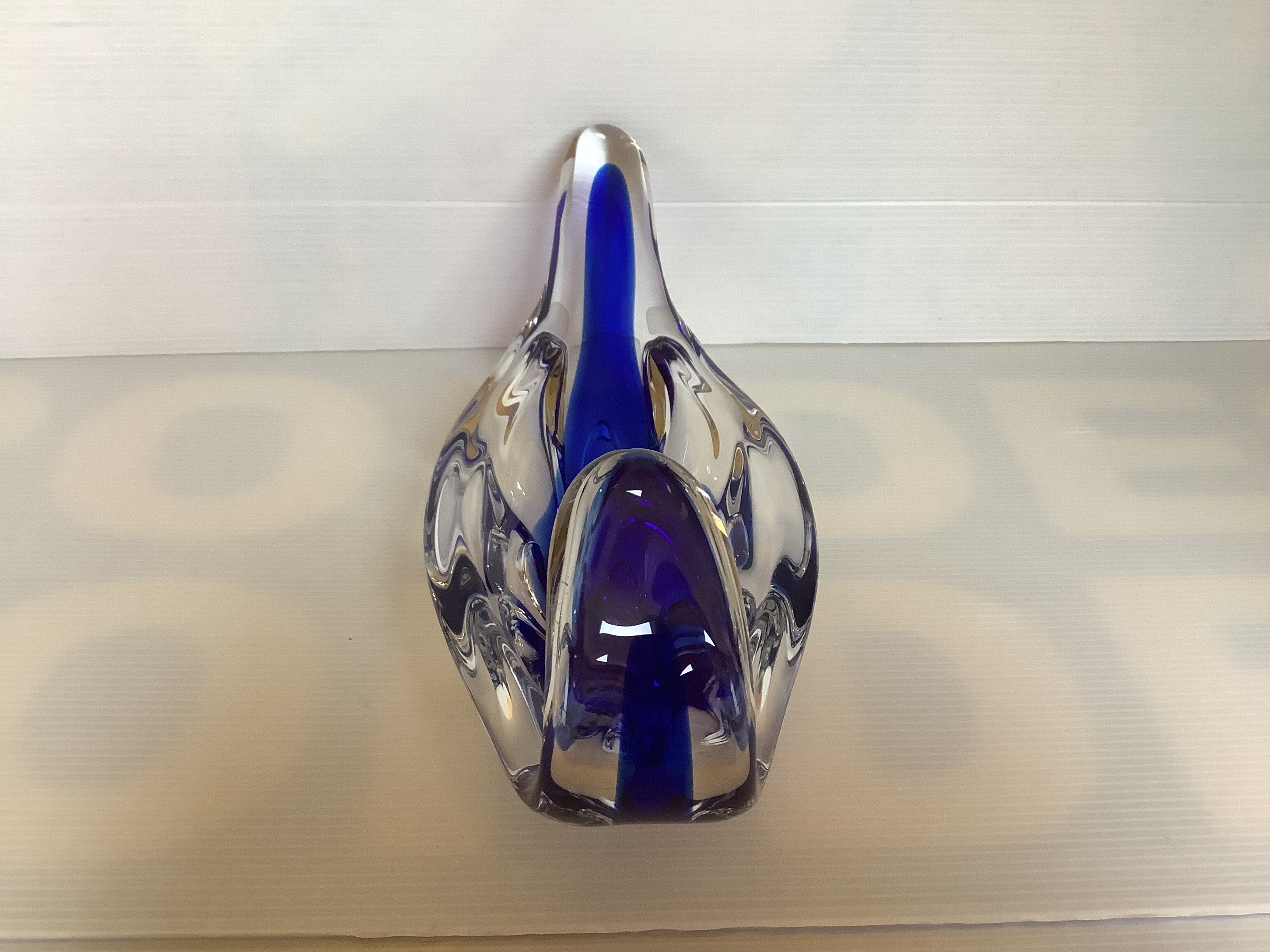 Bayel crystal cobalt blue cup