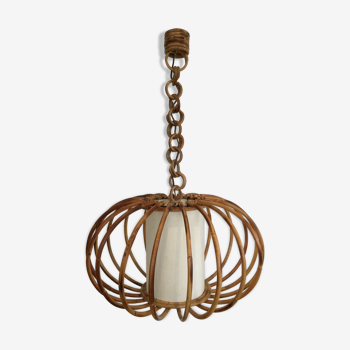 Rattan suspension from the 1950s/1960s