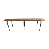 Raw school bench