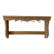 Antique wooden wall shelf