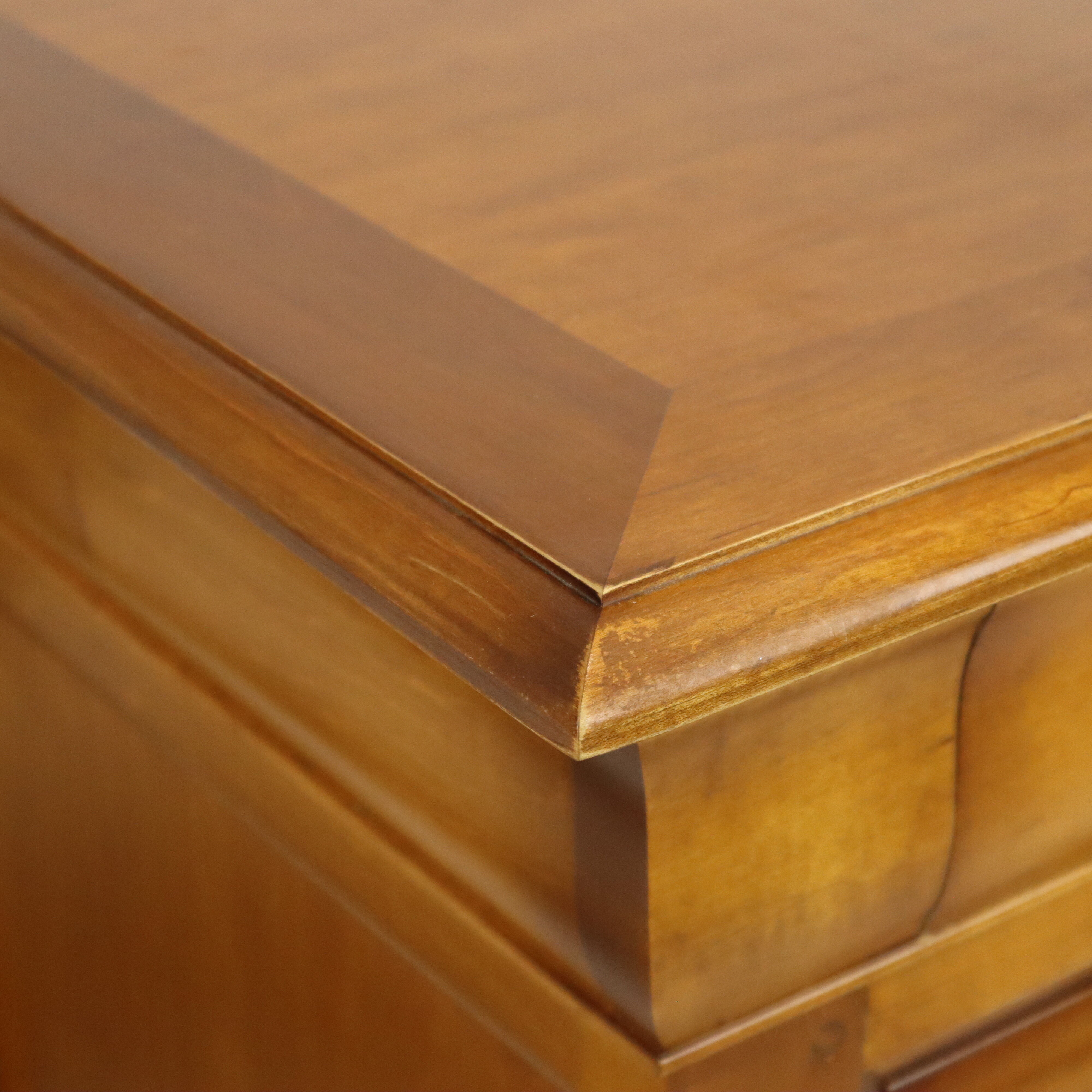 Solid Oak Chest of Drawers Chest of Drawers France Louis Philippe 4 Drawers 93cm