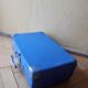 Valise bleue vintage