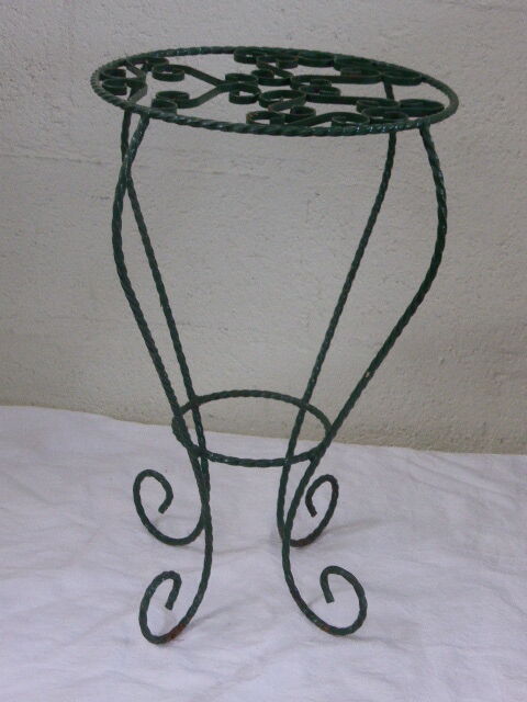 Charming metal plant holder 1950