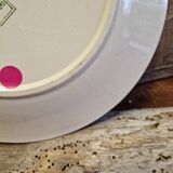 Old flat plate Sarreguemines