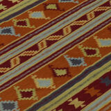 Anatolian handmade kilim rug 268 cm x 166 cm