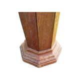 Solid oak column 1900